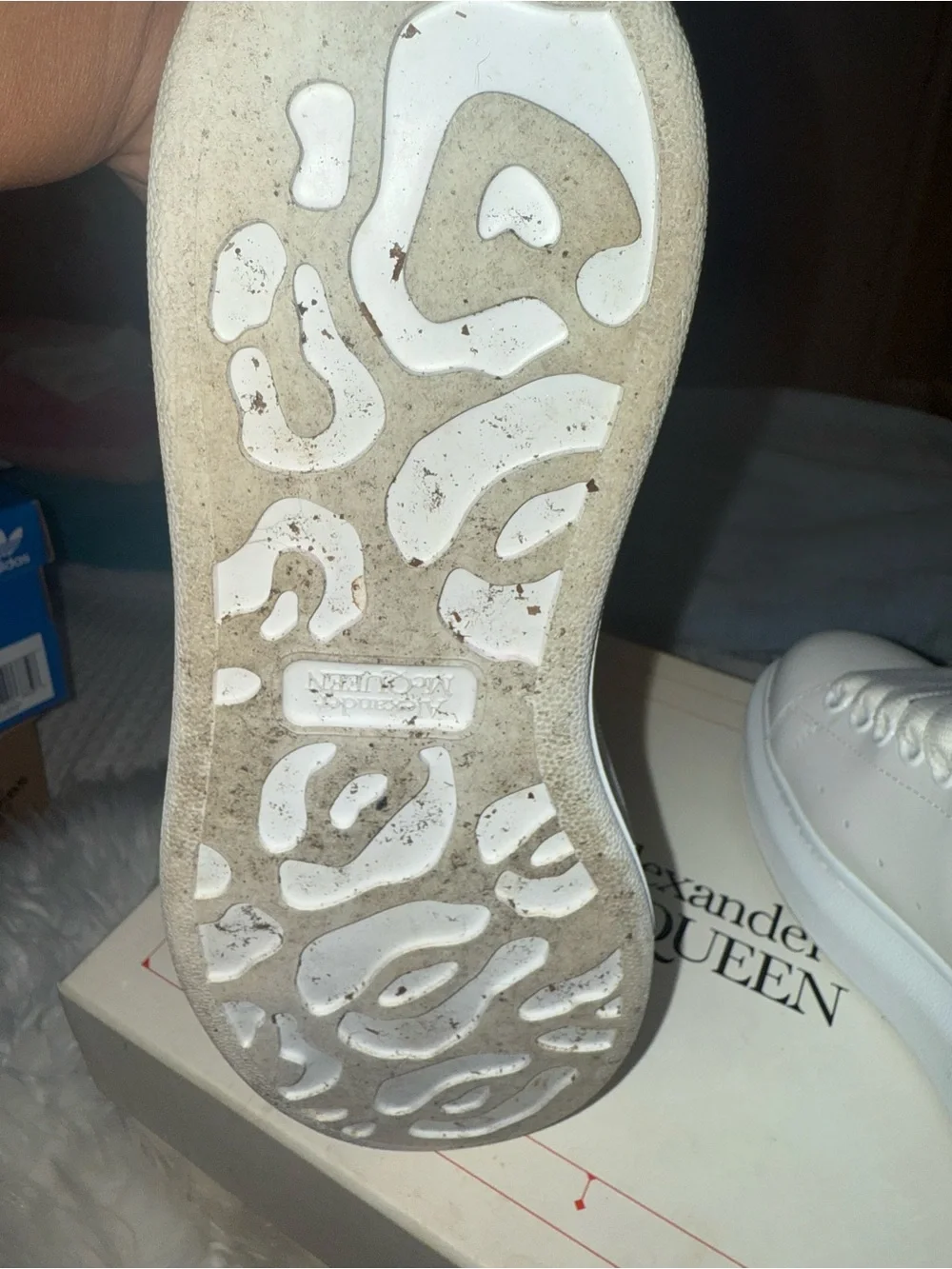Alexander McQueen sleek white